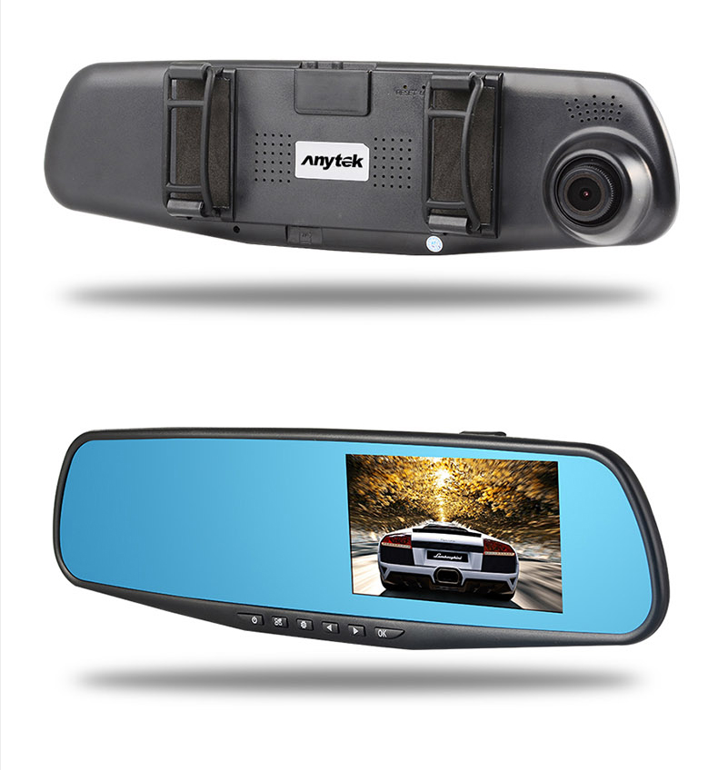 anytek安尼泰科g9高清前后两录行车记录仪